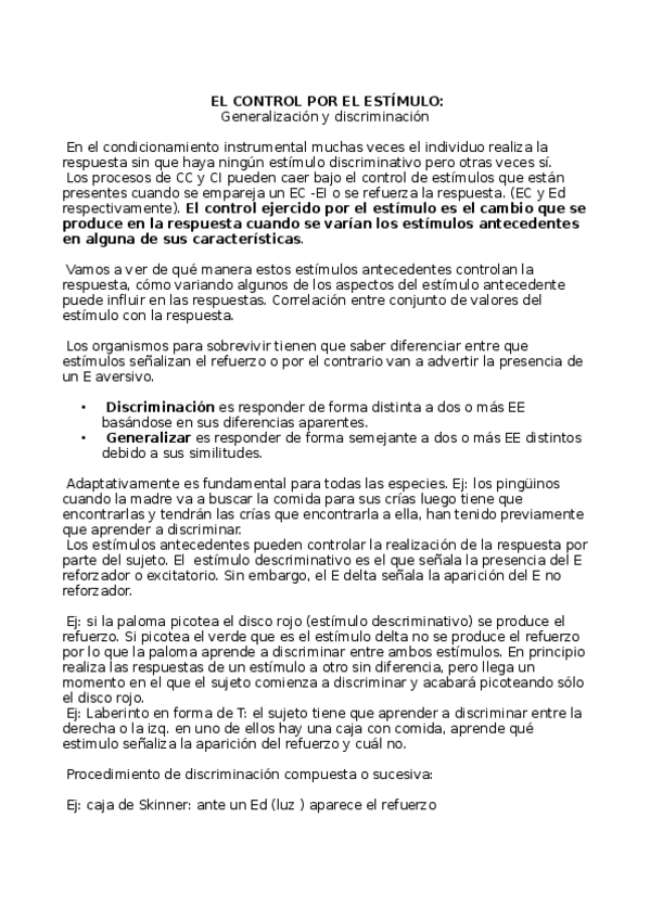 Miniatura del documento Tema 9. Control por el estímulo (discriminación y generalización).odt