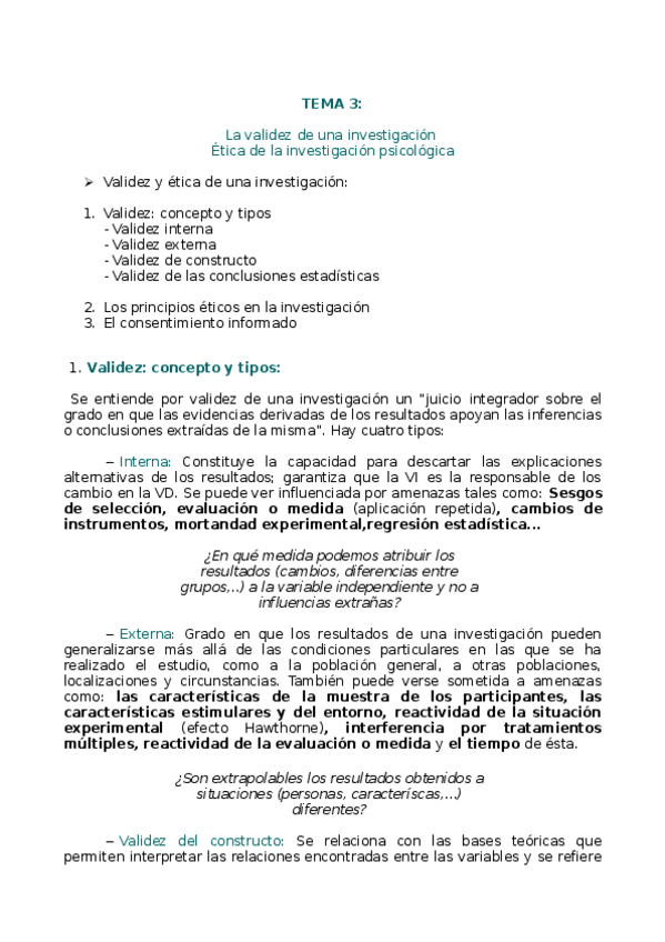 Miniatura del documento Tema 3. la validez de una investigación.odt