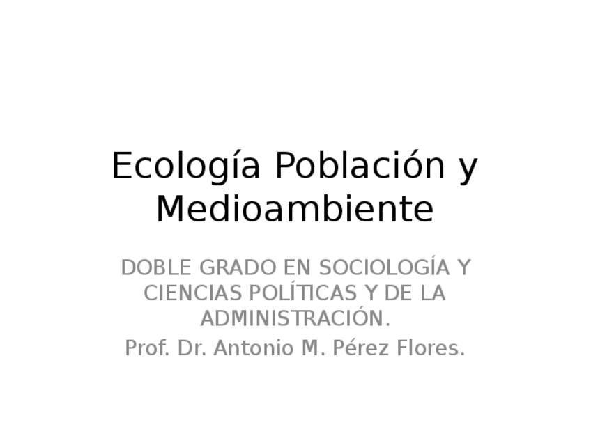 Miniatura del documento Tema 1 Ecología Población y Medioambiente.pptx