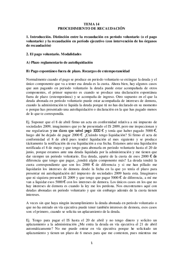 Miniatura del documento TEMA 14. Procedimiento de recaudación.pdf