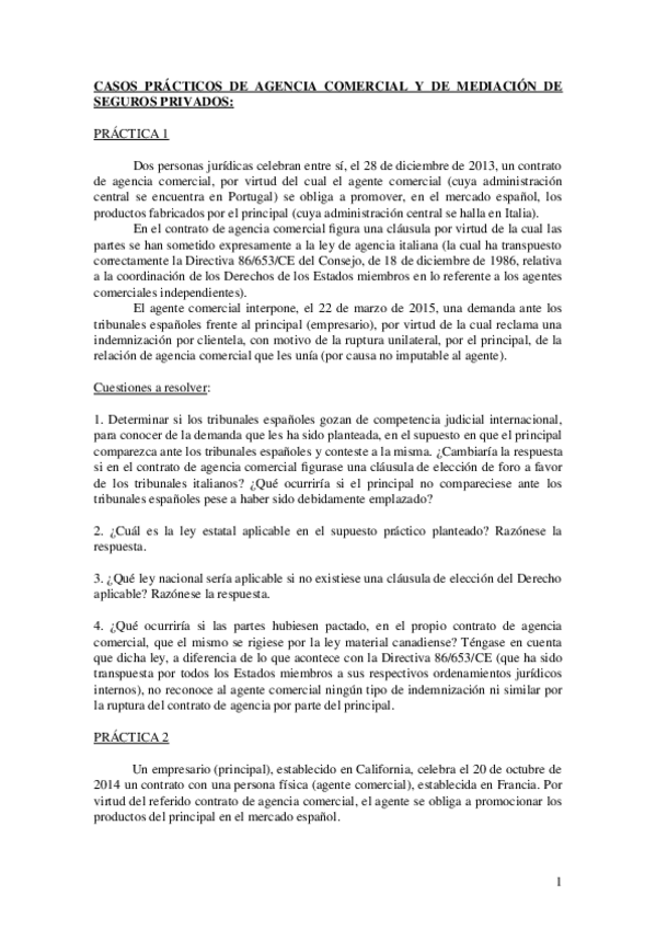 Miniatura del documento Casos prácticos agencia y mediación de seguros CJE.docx