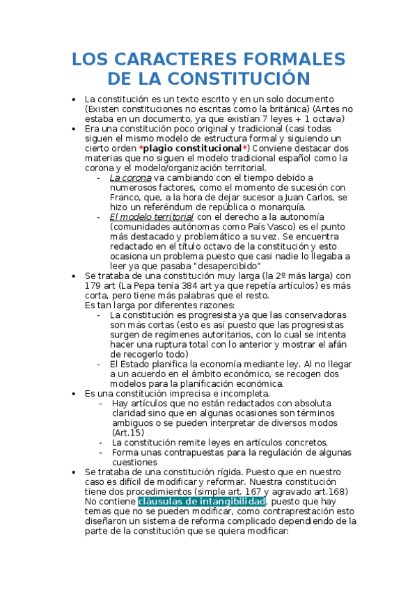 Miniatura del documento LOS CARACTERES FORMALES DE LA CONSTITUCIÓN (tema 2).docx
