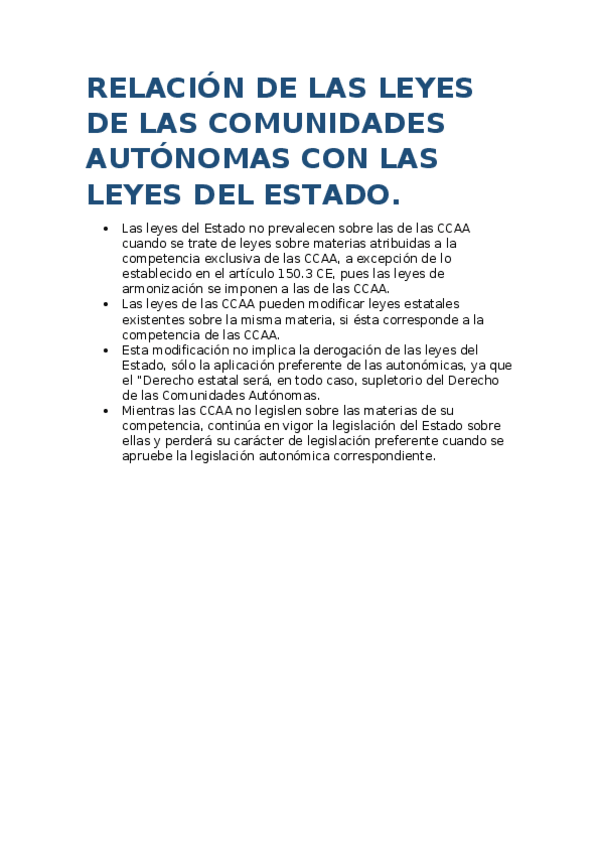 Miniatura del documento RELACIÓN DE LAS LEYES DE LAS CCAA CON LAS LEYES DE ESTADO.docx