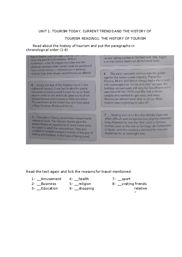 Miniatura del documento Tourism today- current trends and history of tourism.docx