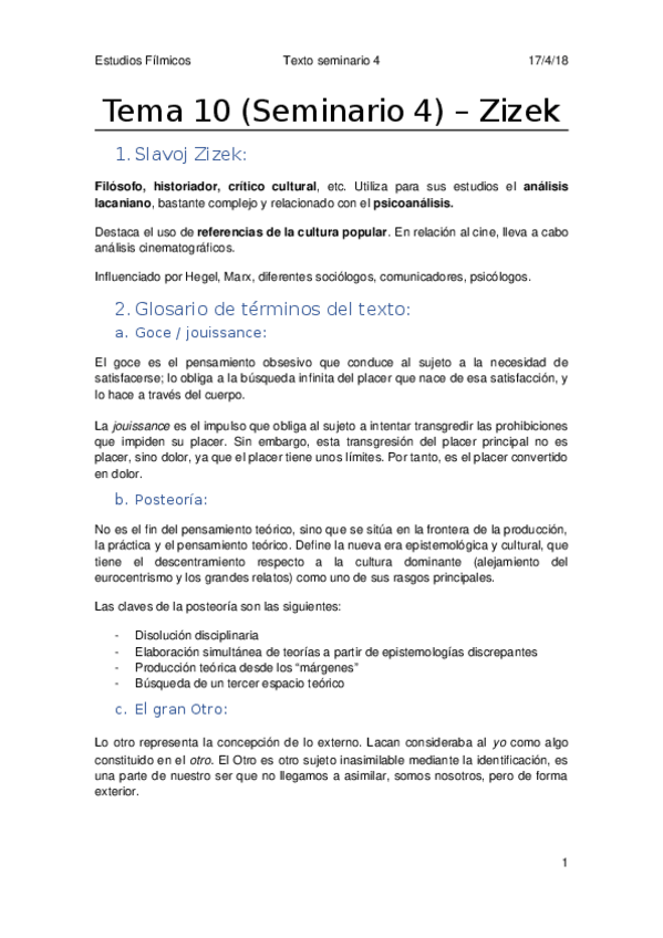 Miniatura del documento TEMA 10 - SEMINARIO 4 - ZIZEK.docx