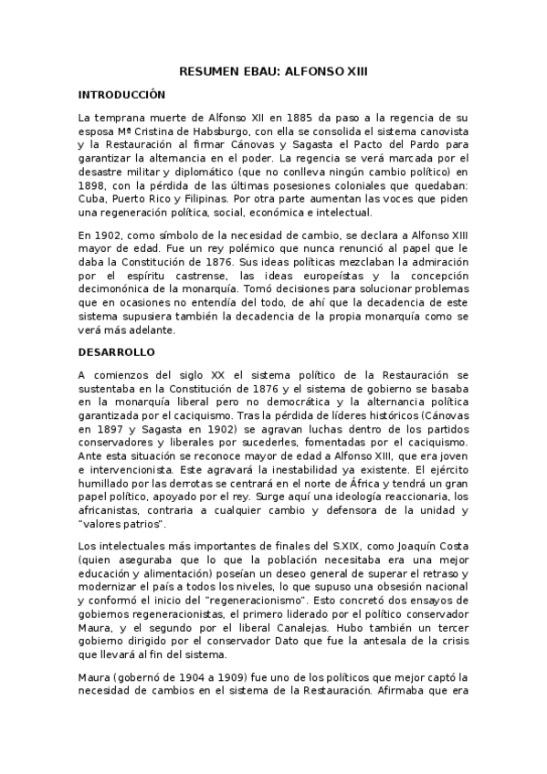 Miniatura del documento Tema 13. Alfonso XIII.docx