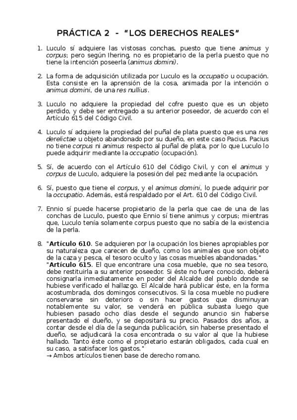 Miniatura del documento PRACTICA 2 LOS DERECHOS REALES.odt