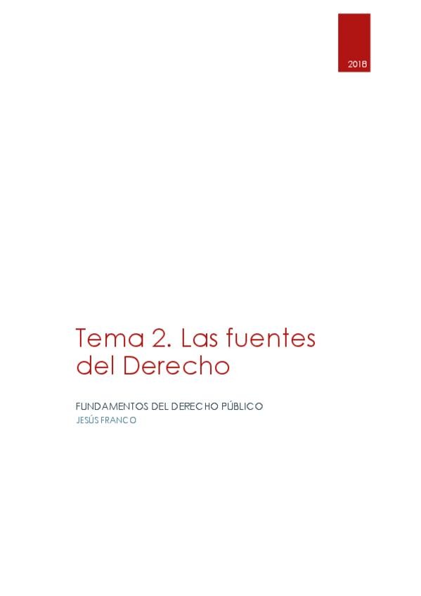 Miniatura del documento Tema 2. Las fuentes del Derecho..pdf