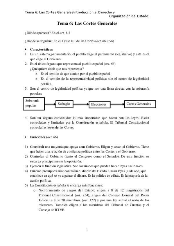 Miniatura del documento Tema 6 - las cortes generales .docx