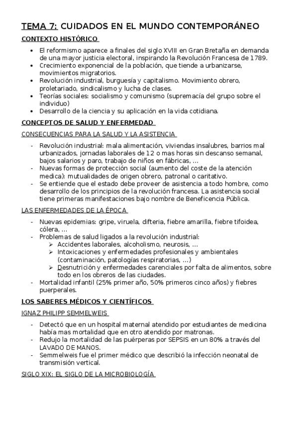 Miniatura del documento TEMA 7. LOS CUIDADOS EN LA EDAD CONTEMPORANEA.docx