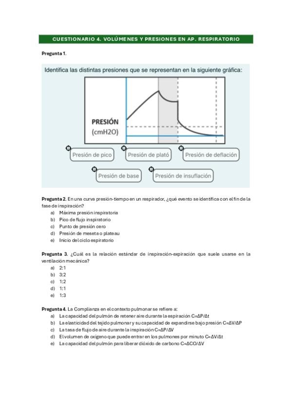 Miniatura del documento Cuestionario 4 - Volúmenes y presiones en el Aparato Respiratorio.pdf