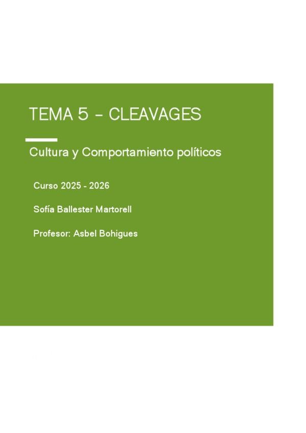Miniatura del documento Cultura-y-Comportamiento-Politicos-T5-Cleavages.pdf