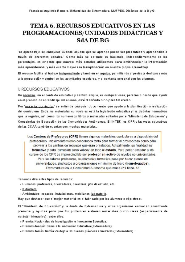 Miniatura del documento Tema-6.-Recursos-educativos-en-las-Programaciones-y-Unidades-didacticas-y-SdA-de-BG.pdf
