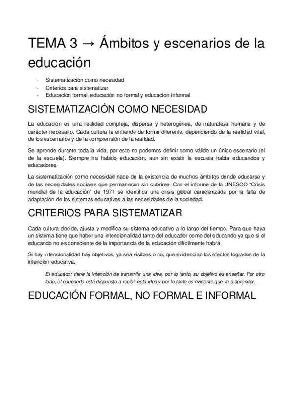 Miniatura del documento Procesos e Instituciones Educativas tema 3.docx