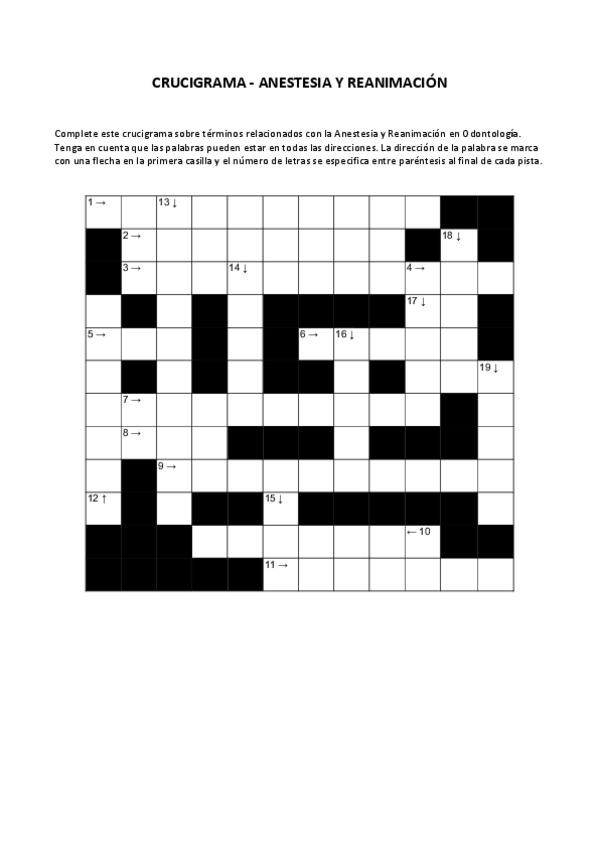 Miniatura del documento Crucigrama-Anestesia-y-Reanimacion.pdf