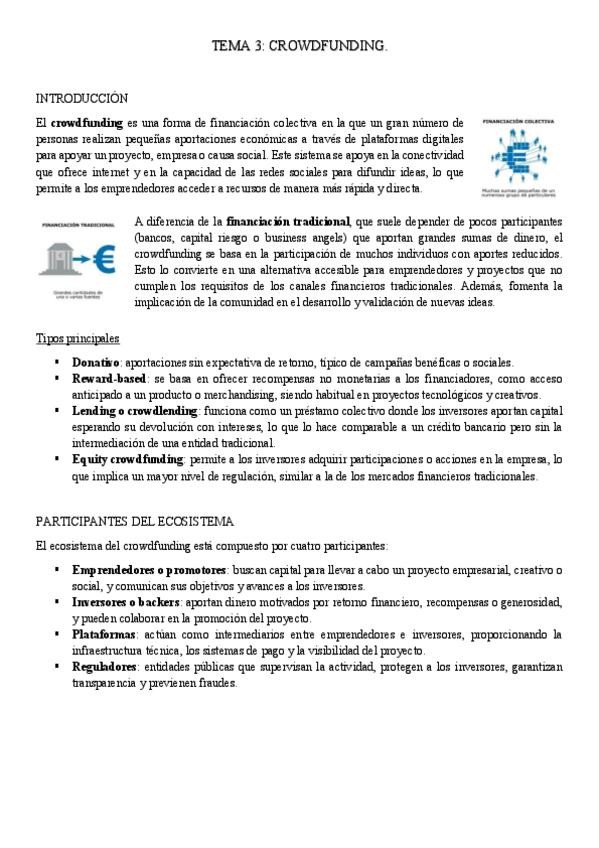 Miniatura del documento TEMA 3: CROWDFUNDING.pdf.pdf