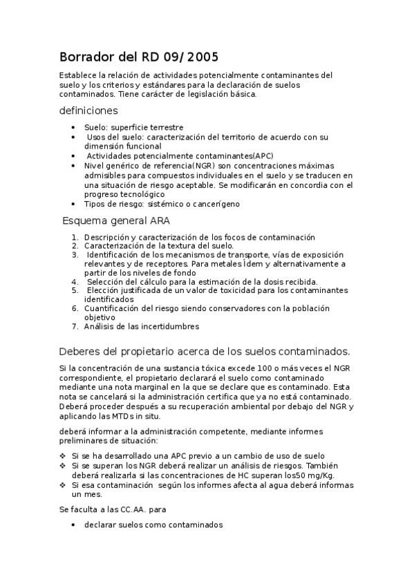 Miniatura del documento Resumen-Borrador-del-RD-09-2005.docx