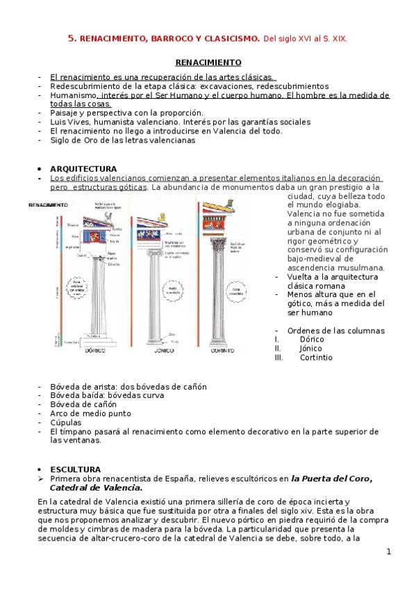 Miniatura del documento 5. Renacimiento- Barroco y Clasicismo.docx
