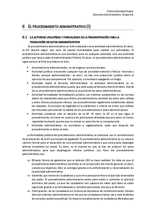 Miniatura del documento Tema 6 El procedimiento administrativo (I).pdf
