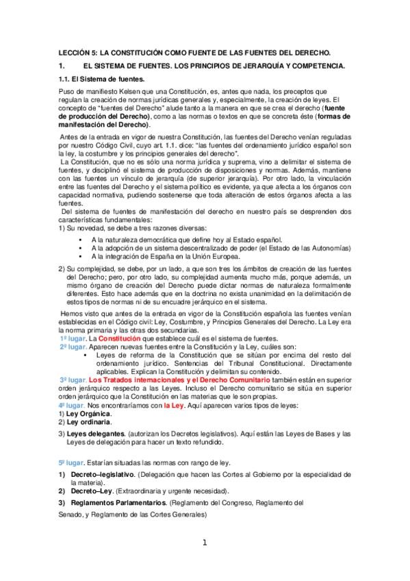 Miniatura del documento Lección-5.-La-Constitución-como-fuente-de-las-fuentes-del-Derecho.docx