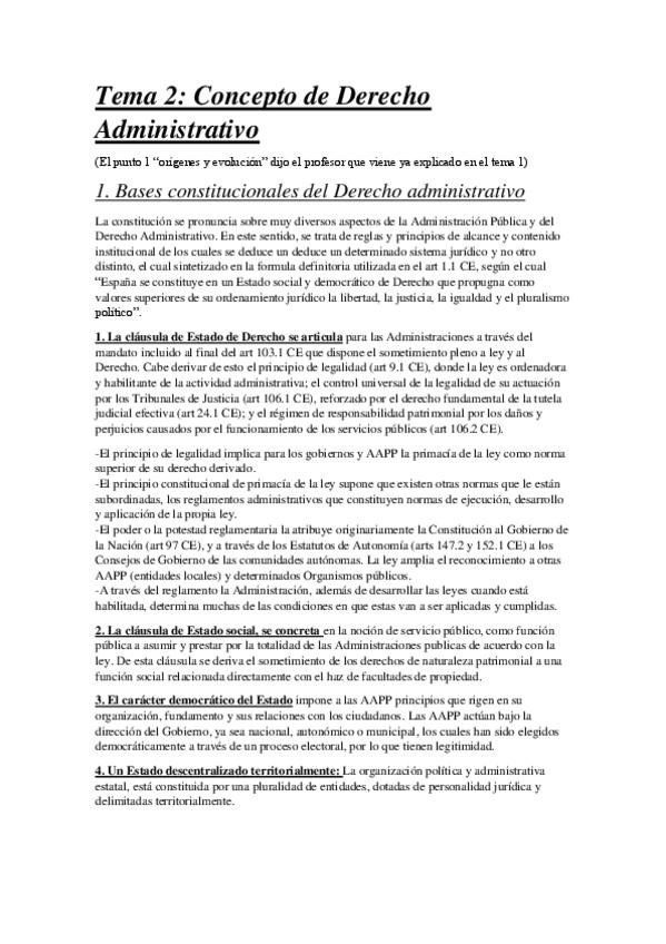 Miniatura del documento Tema 2 Concepto de Derecho Administrativo.pdf