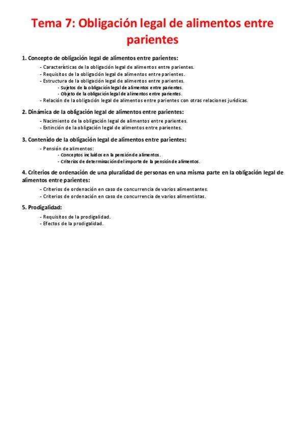 Miniatura del documento Tema 7 - Obligación legal de alimentos entre parientes.pdf