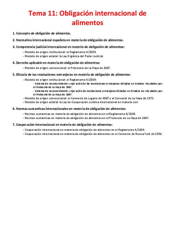 Miniatura del documento Tema 11 - Obligación internacional de alimentos.pdf