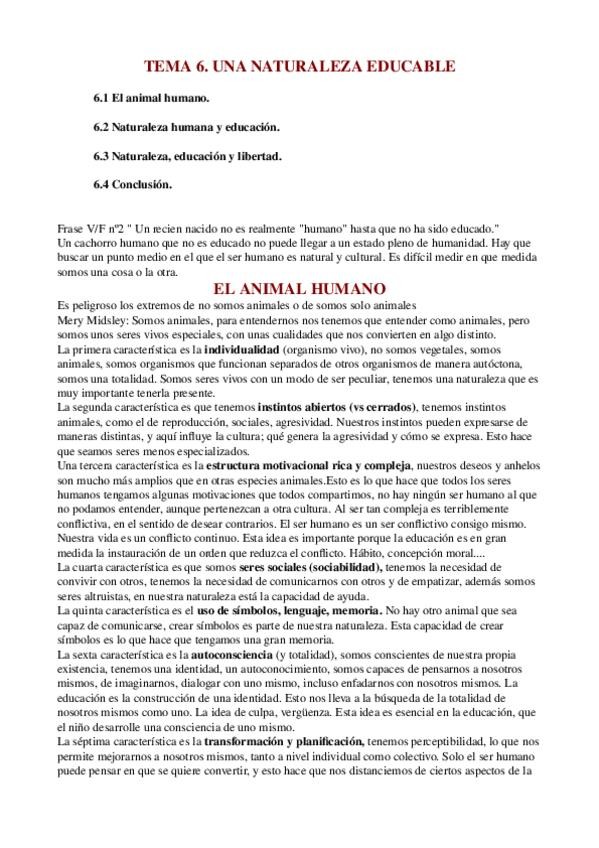 Miniatura del documento Tema 6. Una naturaleza educable.odt
