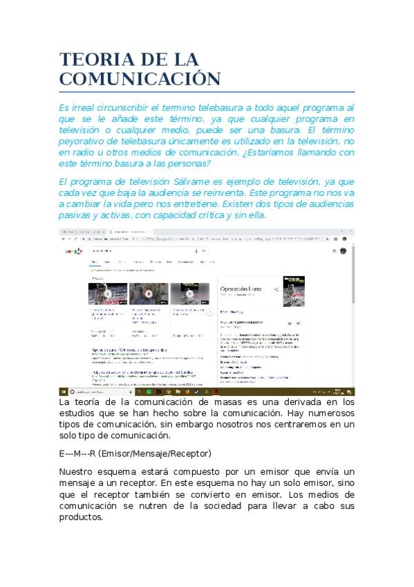 Miniatura del documento Apuntes de Teoria de la Comunicacion.docx