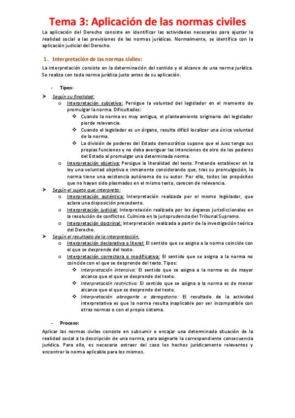 Miniatura del documento Tema 3 - Aplicación de las normas civiles.pdf