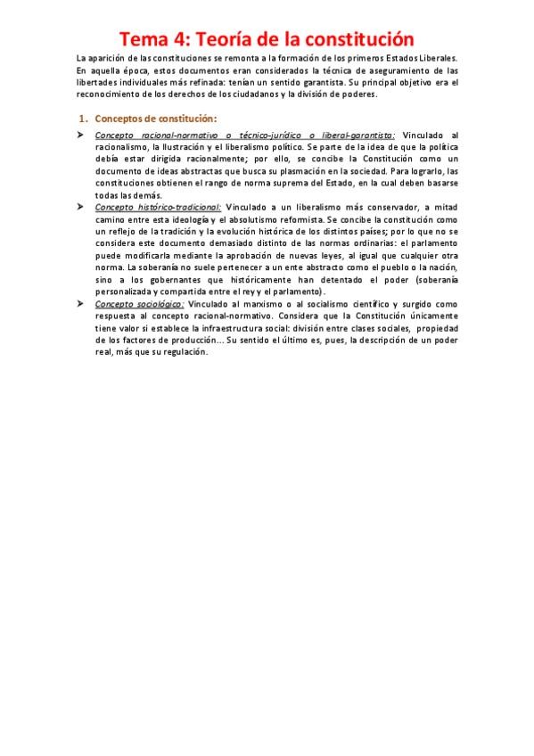 Miniatura del documento Tema 4 - Teoría de la constitución.pdf
