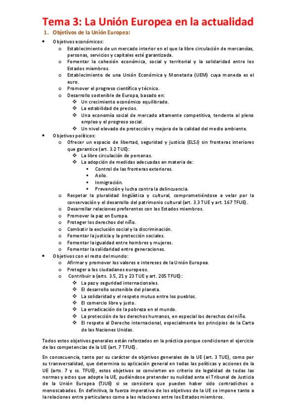Miniatura del documento Tema 3 - La Unión Europea en la actualidad.pdf