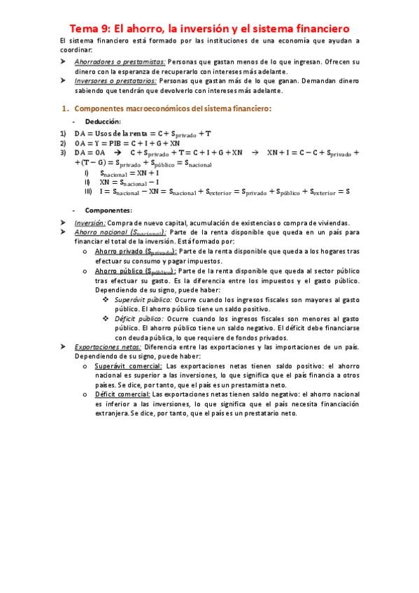 Miniatura del documento Tema 9 - El ahorro- la inversión y el sistema financiero.pdf