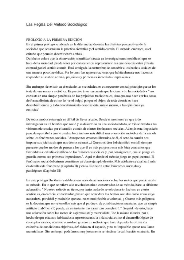 Miniatura del documento Las Reglas Del Método Sociológico.docx