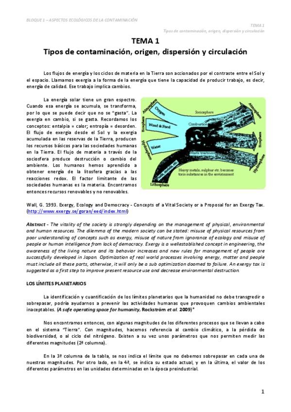 Miniatura del documento Tema 1 - Contaminación.pdf