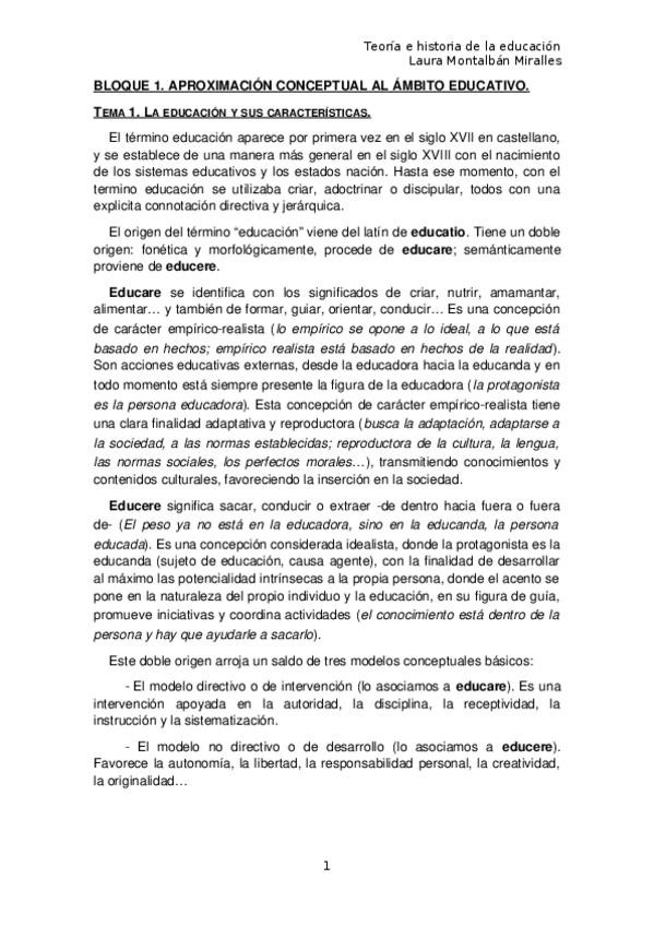 Miniatura del documento Teoria-bloque-1-Teoria-e-historia-de-la-educacion.docx