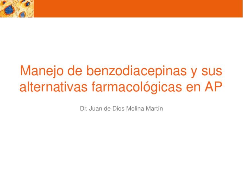 Miniatura del documento teoriabenzodiacepinas.ppt