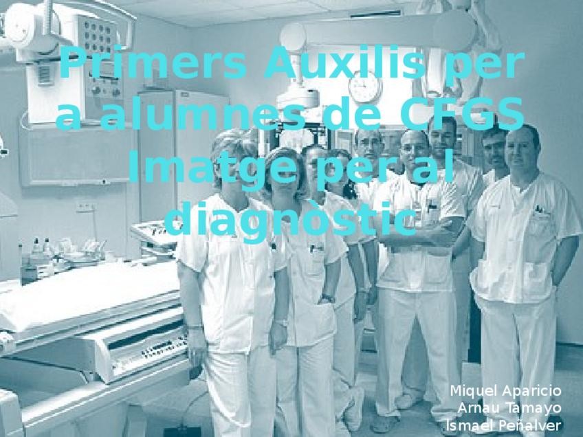 Miniatura del documento PrimersAuxilisperaalumnesdeCFGSImatge.pptx