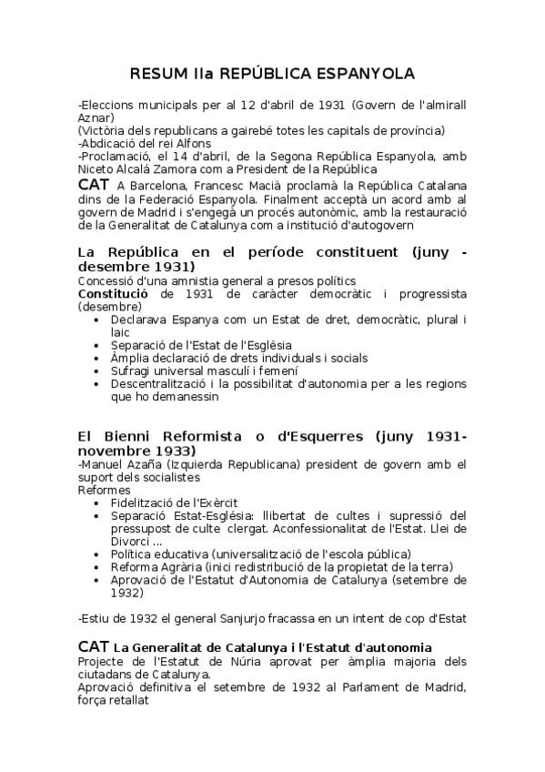 Miniatura del documento RESUM-IIa-REPUBLICA.doc