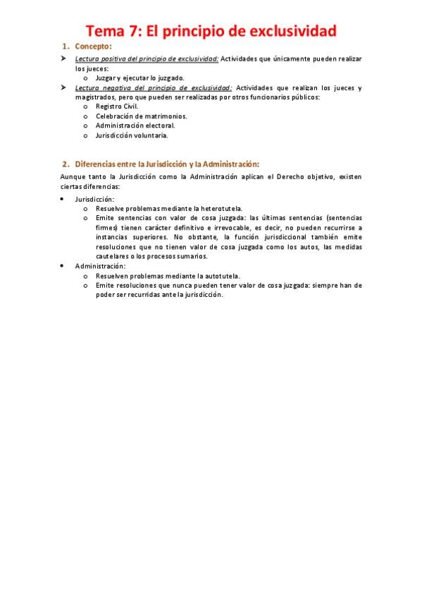 Miniatura del documento Tema 7 - El principio de exclusividad.pdf