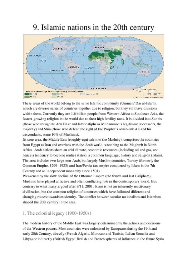 Miniatura del documento 9.-Islamic-nations-in-the-20th-century.docx
