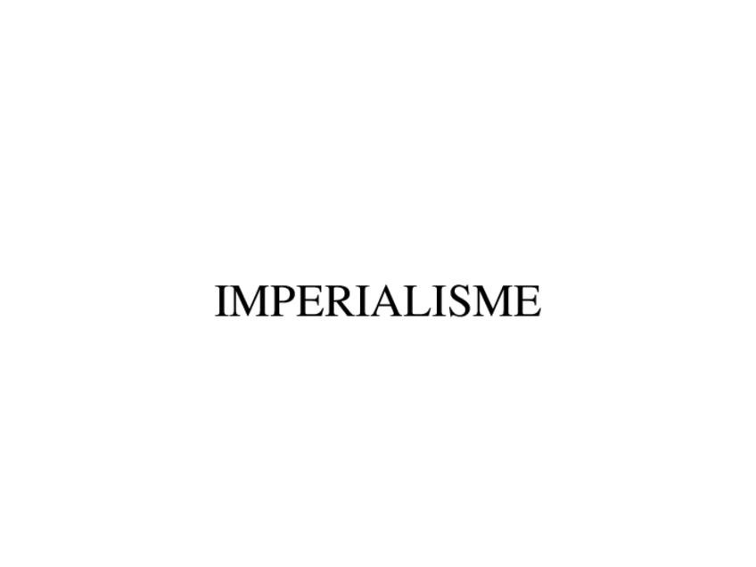 Miniatura del documento IMPERIALISME.ppt