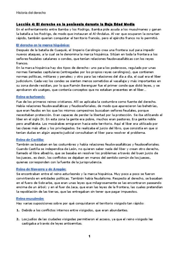 Miniatura del documento Historia-del-derecho-leccion-4-El-derecho-en-la-Peninsula-durante-la-Baja-Edad-Media.pdf