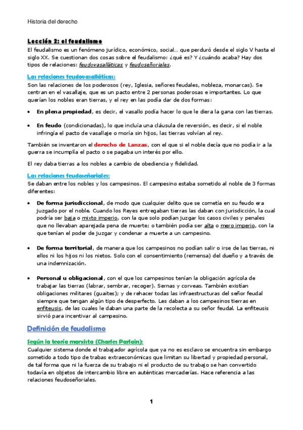 Miniatura del documento Historia-del-derecho-leccion-2-El-feudalismo.pdf