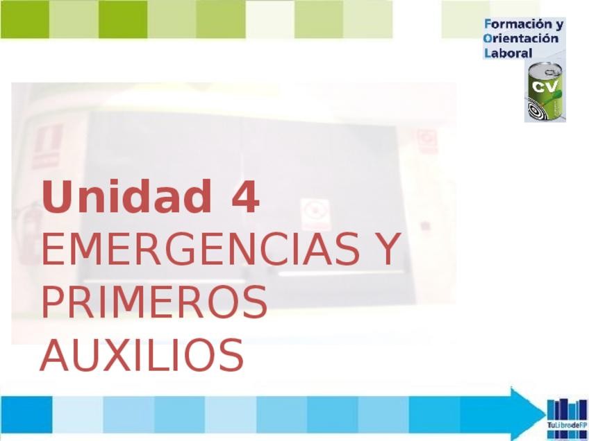 Miniatura del documento FOL-4-EMERGENCIAS-Y-PRIMEROS-AUXILIOS-2020.pptx