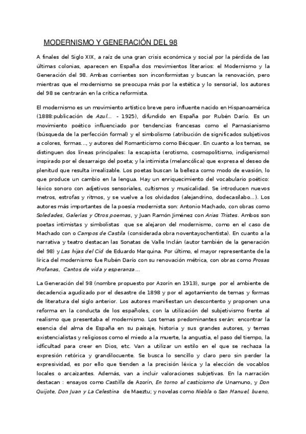 Miniatura del documento Modernismo-y-Generacion-del-98.docx