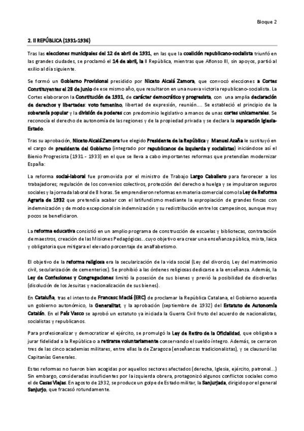 Miniatura del documento II República (Bloque 2)