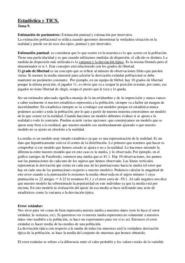 Miniatura del documento Estadistica y TICS. Tema 9.odt