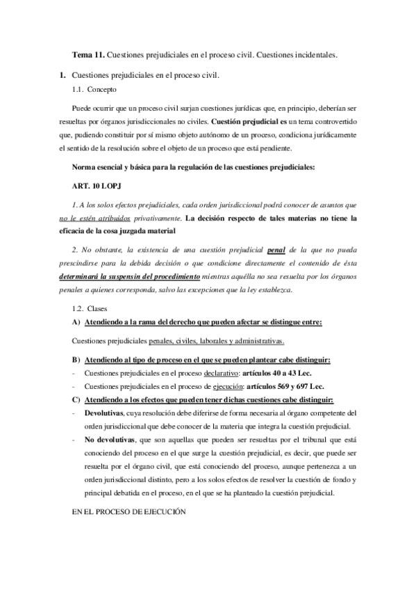 Miniatura del documento Tema 11. Cuestiones prejudiciales.pdf