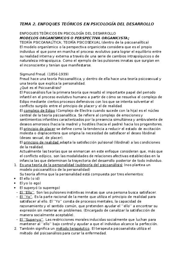 Miniatura del documento Tema 2. Enfoques teóricos en psicología del desarrollo.docx